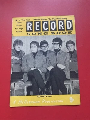 Record songbook 1964 Manfred Mann The Beatles song words lyrics - Image 1 of 4