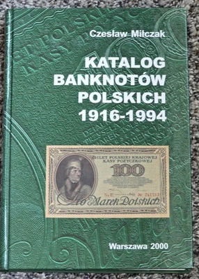 Katalog Banknotów Polskich 1916-1994 (Catalogue of Polish Banknotes) by Miłczak - Image 1 of 4