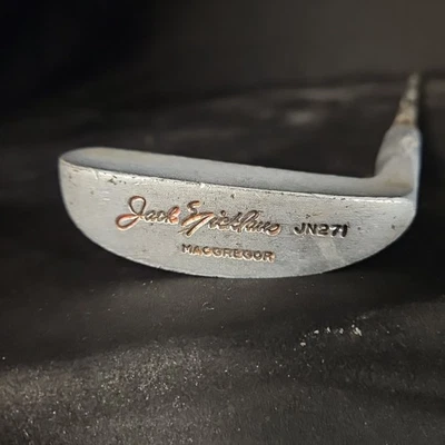 Jack Nicklaus MacGregor JN271 Napa Blade Putter RH Steel 35" Good Original Grip  - Image 1 of 4