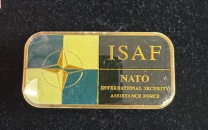 International Security Assistance Force ISAF NATO CSM OEF Challenge Coin - Picture 1 of 2