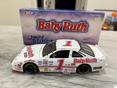 Jeff Gordon 1992 Babyruth Nascar 1/24 Diecast Ford Thunderbird Action #1 - Image 1 of 4