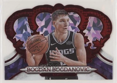 2018-19 Panini Crown Royale Red Crystal /49 Bogdan Bogdanovic #67 - Image 1 of 2