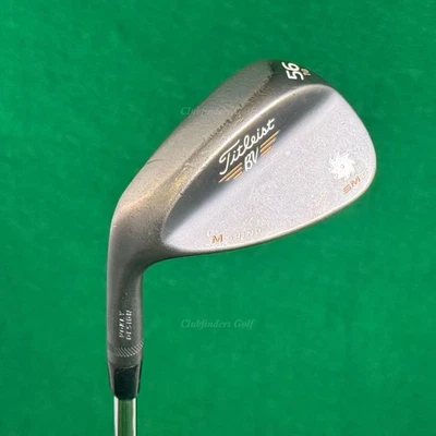 LH Titleist Vokey SM5 Black 56-10M 56° Sand Wedge Dynamic Gold S200 Steel Stiff - Image 1 of 2