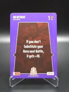 No Retreat 2025 Bo Jackson Battle Arena Alpha Update Play Card #PL-87 - Picture 1 of 4