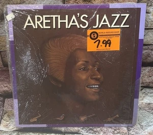 Aretha Franklin Aretha's Jazz 1984 Vinyl LP Record Atlantic 81230-1 • 1st Press - Picture 1 of 3