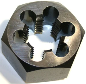 Up to 2 New Cleveland 7/8"-9 NC Hex Fixed Thread Die C65620 Made in USA - Picture 1 of 1