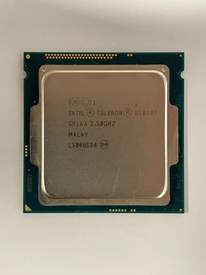 Intel Celeron G1840T 2.50GHz 2-Core 2MB LGA1150 Desktop CPU Processor SR1KA - Image 1 of 1