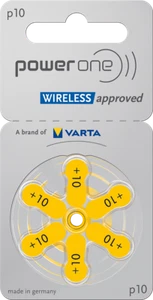 60 x Varta Power One Hörgerätebatterien P10 Gelb PowerOne PR70 10x6er Blister - Bild 1 von 3