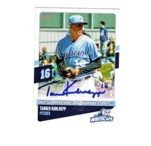 Tanner Kohlhepp 2024 West Michigan Whitecaps signed autograph baseball card d - Picture 1 of 2