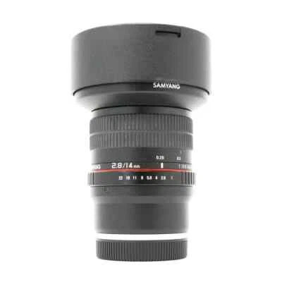Used Samyang 14mm F2.8 ED AS IF UMC Ultra wide lens for Sony E-Mount (SH40873) - Image 1 of 4