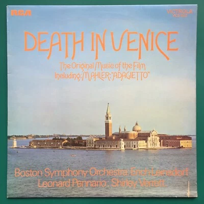Visconti DEATH IN VENICE Music From The Film LP Mahler Leinsdorf Dirk Bogarde 71 Foto 1 de 4