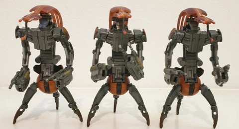 Star Wars, AOTC Destroyer Droid, Geonosis Battle, 3 Pack, SW-149 Cover