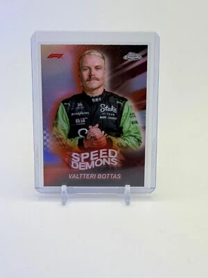 2024 Topps Chrome Formula 1 - Speed Demons Valtteri Bottas #SD-13 - Image 1 of 2