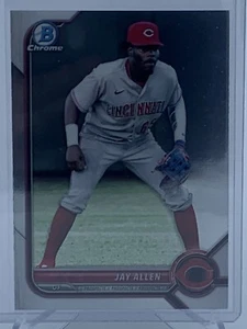2022 Bowman Chrome Prospects 1st Jay Allen BCP-114 Cincinnati Reds Baseball - Picture 1 of 2