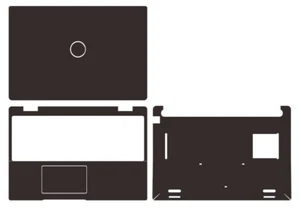Carbon Vinyl Sticker Skin Cover Decals Guard for DELL Precision 3570 15" Laptop - Picture 1 of 37