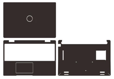 Carbon Vinyl Sticker Skin Cover Decals Guard for DELL Precision 3570 15" Laptop - Image 1 of 4