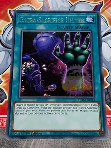 Yu Gi Oh Karte EXTRA-UNNÖTIGES OPFER GEIM-FR043x2 - Bild 1 von 1