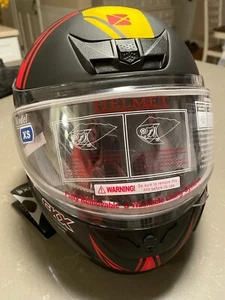 Brand New CKX Snow Helmet - Red/Blk - XS - # 503521 - Picture 1 of 5