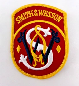 Smith & Wesson Firearms 4" X 3" Iron On Patch NOS - Picture 1 of 3
