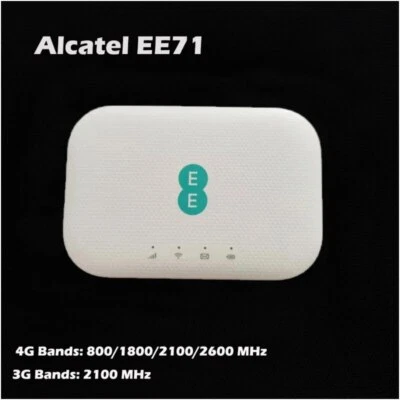 Unlokced 4G Alcatel EE71 Wirelessr Router 4GLTE Wifi Router with 2150mAh Battery - Image 1 of 4