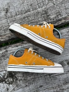 Vintage 1950’s Converse Gold Cushion Heel Comfort Arch Made in USA Size 7.5 RARE - Picture 1 of 7