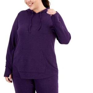 Ideology Women Pullover  Hoodie Long Sleeve  Solid Round Neck  A7336 - Picture 1 of 24