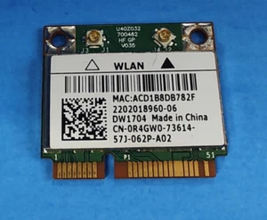 Dell Inspiron 3421 3542 Wireless 802.11n Wifi Bluetooth Adapter Card R4GW0 - Picture 1 of 1