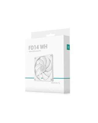 DeepCool FD14 White Performance 140mm Case Fan - Image 1 of 4