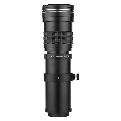 420-800mm F/8.3-16 Telephoto Zoom Lens for Canon  EF Mount DSLR Cameras A3B0 - Image 1 of 4