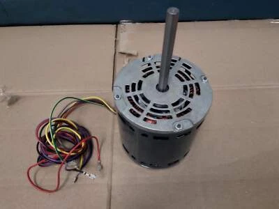 GENTEQ MOT09017 3/4HP DIRECT DRIVE BLOWER MOTOR 208-230/60/1 RPM:1075/2-SPEED - Image 1 of 4