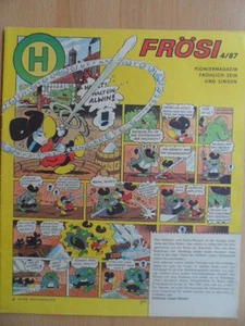 FRÖSI 4 - 1987 (2) Pioniermagazin Comic DDR - Picture 1 of 1