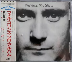 Phil Collins - Face Value/1981 the Debut Solo Studio Album Japan CD, OBI, rare! - Picture 1 of 4