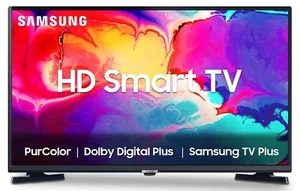 Samsung 80 cm (32 inches) HD Ready Smart LED TV, Glossy Black, Resolution 768p - Picture 1 of 15