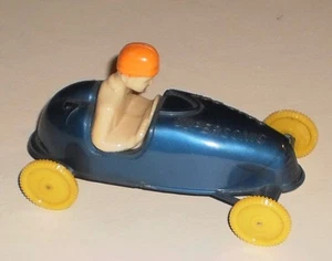 Vintage 50's Pyro Blue Hard Plastic "SOAP BOX SUPERSONIC" Race Car With Driver - Picture 1 of 5