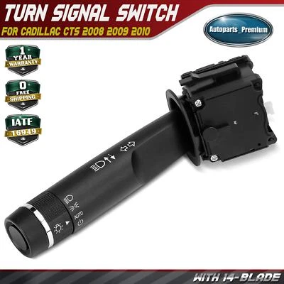 Interruptor de señal de giro sin luces antiniebla para Cadillac CTS 2008 2009 2010 con 14 pines Foto 1 de 4