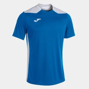 Joma Championship VI SS Jersey Royal/White Kids - Picture 1 of 1