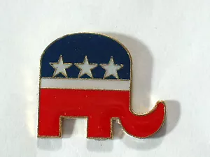Ausgezeichnete republikanische amerikanische Elefant Symbol Pin - Bild 1 von 3