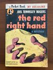 THE RED RIGHT HAND Joel Townsley Rogers 1946 Pocket Books #385 Horror Cover