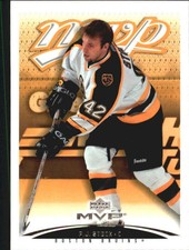 2003-04 Upper Deck MVP Boston Bruins Hockey Card #44 P.J. Stock