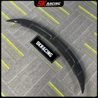 For 2017-2023 Aston Martin DB11 Dry Carbon Fiber /Forged Fiber Rear Spoiler Wing - Image 1 of 4