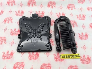 ANNA SUI Anna Sui Beauty mirror & Folding hairbrush SET Unused - Picture 1 of 7