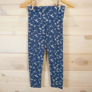 Gap Kids Leggings Youth Girl's Size L Star Constellation Navy Blue - Picture 1 of 8