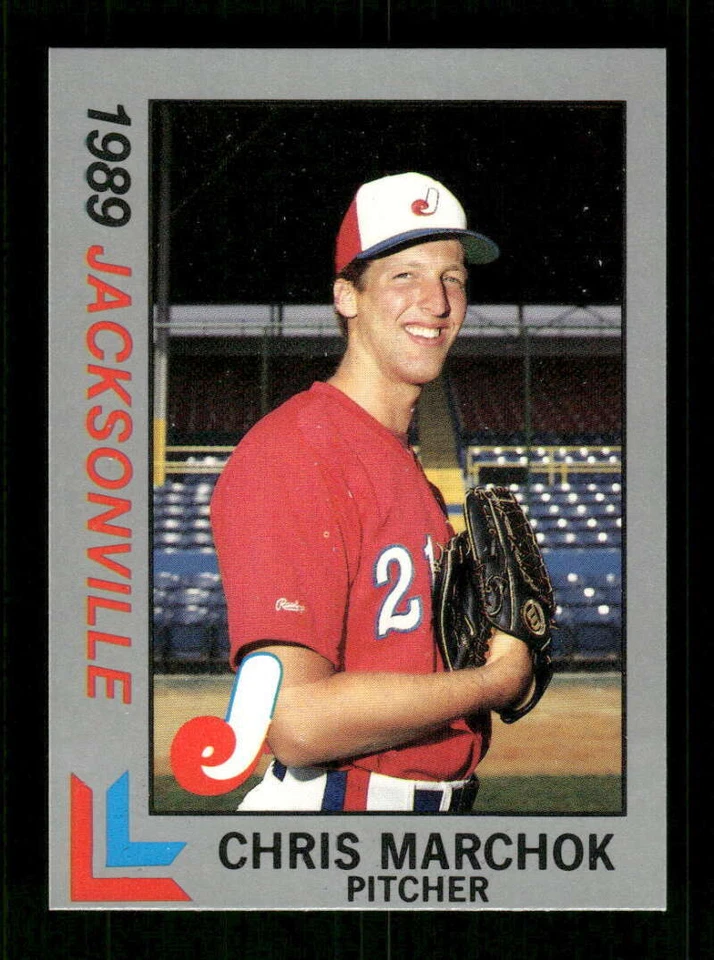1989 Best Jacksonville Expos Platinum 4 Chris Marchok /1500 sp BXCP29 - Image 1 of 2