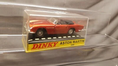 DE COLECCIÓN DINKY TOYS 110 ASTON MARTIN DB5 CONV ROJO EXCELENTE EN ESTUCHE DE PLEXIGLÁS Foto 1 de 4