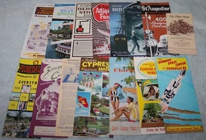 VINTAGE 60ER JAHRE FLORIDA VERGNÜGUNGSPARKS REISEBROSCHÜREN - Bild 1 von 5