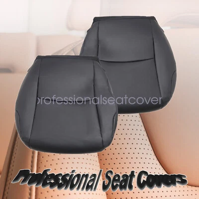 Cubierta de asiento inferior de cuero negra para conductor/pasajero Toyota 4Runner 2010 2011 Foto 1 de 4