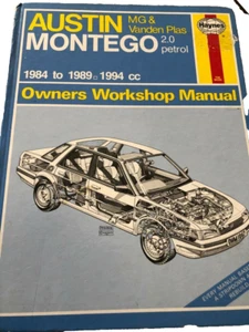 AUSTIN MONTEGO 2.0 HAYNES MANUAL 1984 - 1989 - Picture 1 of 2