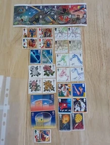1991 Year Set QE11 Commemorative Stamps Royal Mail MNH.Inc Greetings Good Luck - Picture 1 of 1