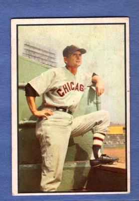 1953 BOWMAN COLOR BASEBALL #39 PAUL RICHARDS                            AWESOME! - Image 1 of 2