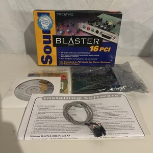 Creative Sound Blaster 16 PCI SB4740 Windows 95 98 NT - Afbeelding 1 van 4